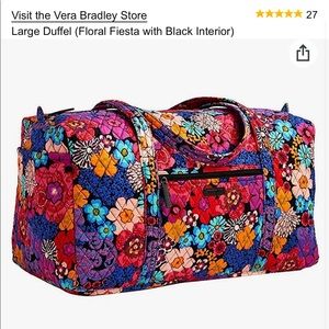 Floral Fiesta 💐 Vera Bradley Duffel